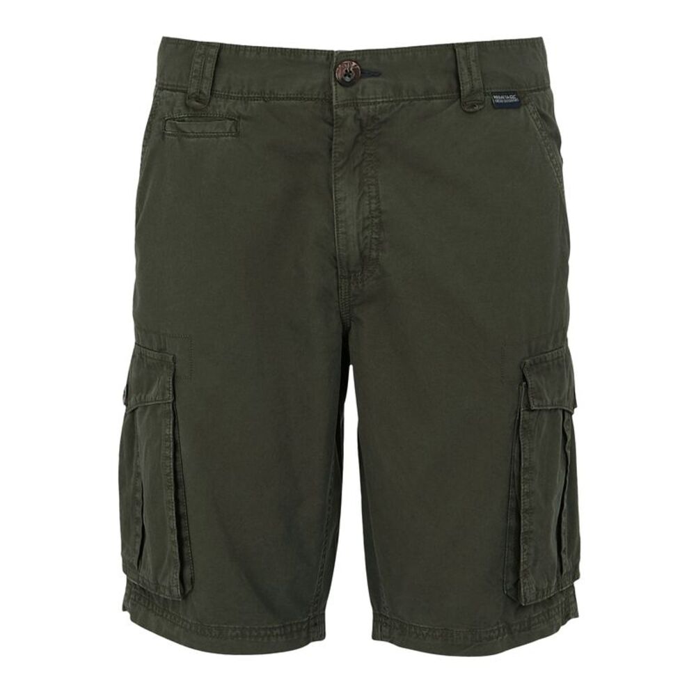 Regatta Mens Shorebay II Cargo Shorts / Dark Khaki